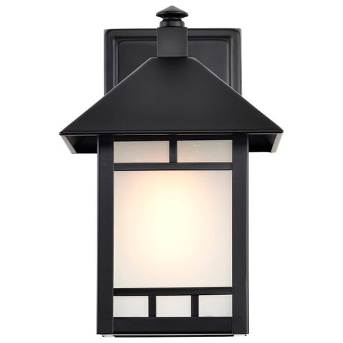 Main product image of Drexel 1 light 7" Outdoor Wall Fixture w/ Frosted Seed Glass