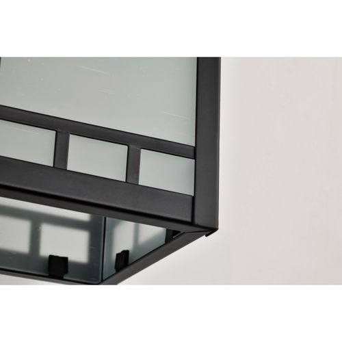 Main product image of Drexel 1 light 7" Outdoor Wall Fixture w/ Frosted Seed Glass