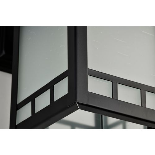 Main product image of Drexel 1 light 7" Outdoor Wall Fixture w/ Frosted Seed Glass