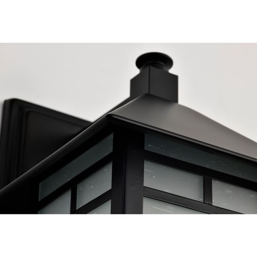Main product image of Drexel 1 light 7" Outdoor Wall Fixture w/ Frosted Seed Glass