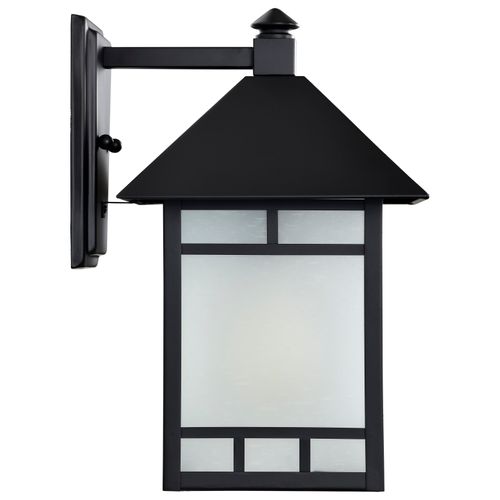 Main product image of Drexel 1 light 9" Outdoor Wall Fixture w/ Frosted Seed Glass
