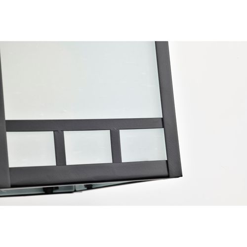 Main product image of Drexel 1 light 9" Outdoor Wall Fixture w/ Frosted Seed Glass