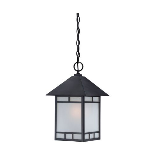 Main product image of Drexel 1 light Outdoor Hanging Fixture w/ Frosted Seed Glass