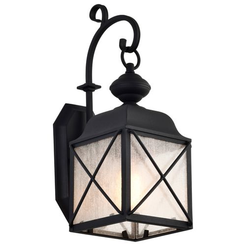 Main product image of Wingate 1 light 6" Outdoor Wall Fixture w/ Clear Seed Glass