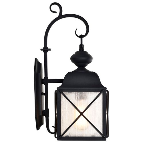 Main product image of Wingate 1 light 6" Outdoor Wall Fixture w/ Clear Seed Glass