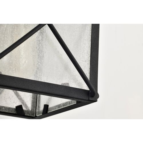 Main product image of Wingate 1 light 6" Outdoor Wall Fixture w/ Clear Seed Glass