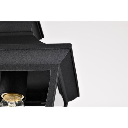 Main product image of Jasper Collection Outdoor 12 inch Hanging Light Matte Black Finish w/ Clear Glass
