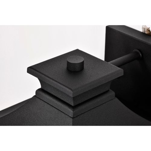 Main product image of Jasper Collection Outdoor 11 inch Wall Light Matte Black Finish w/ Clear Glass