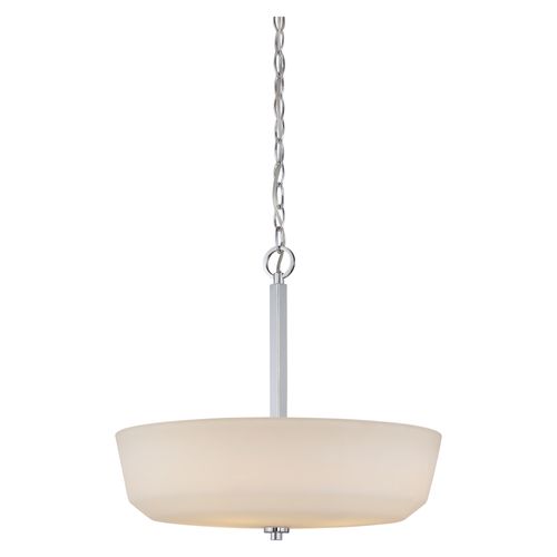 Main product image of Willow 4 Light Pendant w/ White Glass