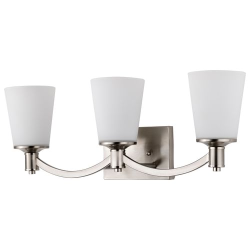 Main product image of Laguna 3 Light Vanity w/ White Glass