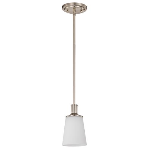 Main product image of Laguna 1 Light Mini Pendant w/ White Glass