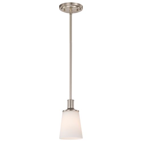 Main product image of Laguna 1 Light Mini Pendant w/ White Glass