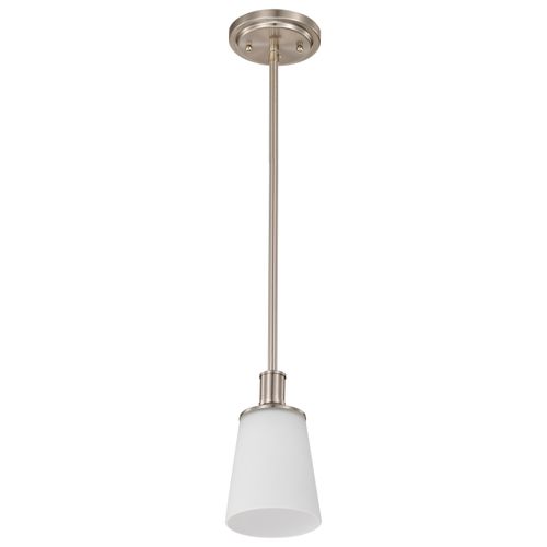Main product image of Laguna 1 Light Mini Pendant w/ White Glass
