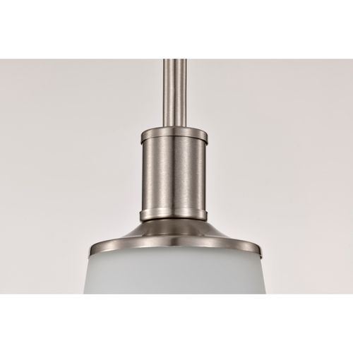 Main product image of Laguna 1 Light Mini Pendant w/ White Glass