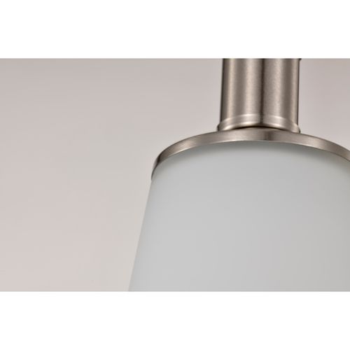 Main product image of Laguna 1 Light Mini Pendant w/ White Glass