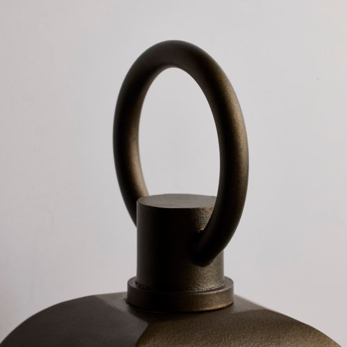 Main product image of Howell 1 Light Small Outdoor Wall Fixture w/ 60W Vintage Lamp Included Bronze w/ Copper Accents Finish
