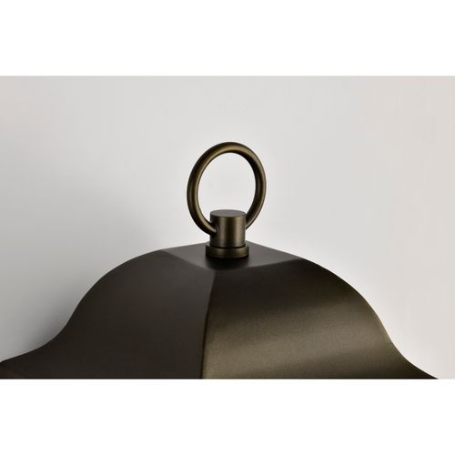 Main product image of Howell 1 Light Large Outdoor Wall Fixture w/ 60W Vintage Lamp Included Bronze w/ Copper Accents Finish