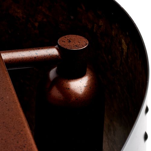 Main product image of Kettle 1 Light Wall Sconce w/ 60W Vintage Lamp Included Weathered Brass Finish