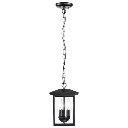 Main product image of Jamesport Collection Outdoor 11 inch Hanging Light Matte Black w/ Clear Glass