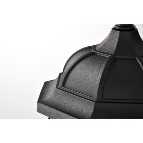 Main product image of East River Collection Outdoor 16 inch Large Wall Light Matte Black Finish w/ Clear Water Glass