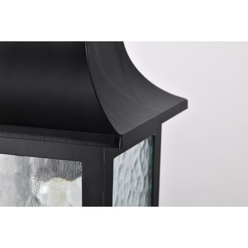 Main product image of Stillwell Collection Outdoor 14 inch Hanging Light Matte Black Finish w/ Clear Water Glass