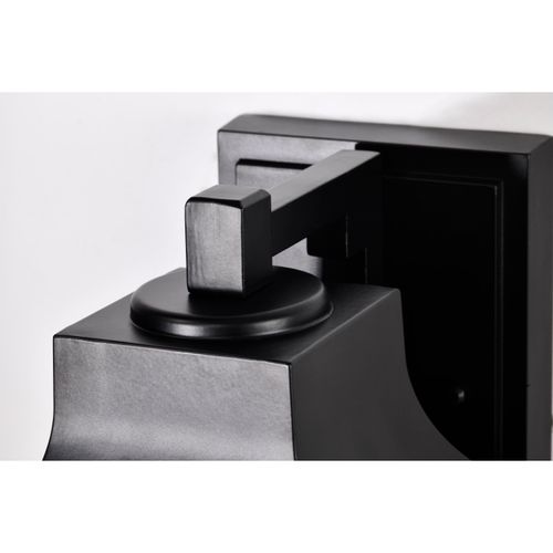 Main product image of Stillwell Collection Outdoor 13 inch Wall Light Matte Black Finish w/ Clear Water Glass
