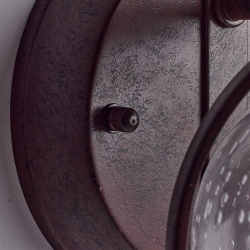 Main product image of 1 Light 11" Wall Lantern Onion Lantern w/ Clear Seed Glass