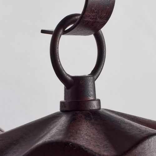 Main product image of 1 Light 11" Wall Lantern Onion Lantern w/ Clear Seed Glass