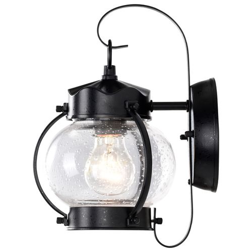 Main product image of 1 Light 11" Wall Lantern Onion Lantern w/ Clear Seed Glass