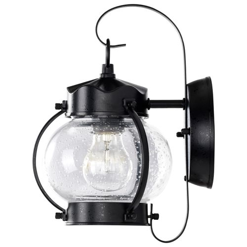 Main product image of 1 Light 11" Wall Lantern Onion Lantern w/ Clear Seed Glass