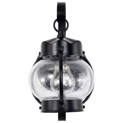 Main product image of 1 Light 11" Wall Lantern Onion Lantern w/ Clear Seed Glass