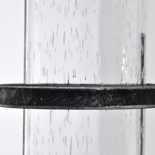 Main product image of Donzi 1 Light Vanity Fixture Iron Black Finish