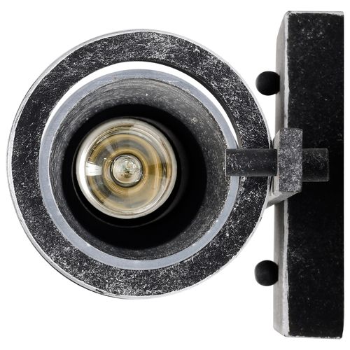 Main product image of Donzi 2 Light Vanity Fixture Iron Black Finish