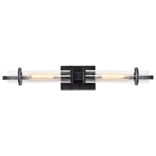 Main product image of Donzi 2 Light Vanity Fixture Iron Black Finish