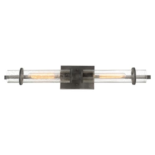Main product image of Donzi 2 Light Vanity Fixture Iron Black Finish