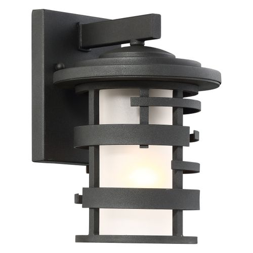 Main product image of Lansing 1 Light 10" Outdoor Wall Lantern w/ Etched Glass