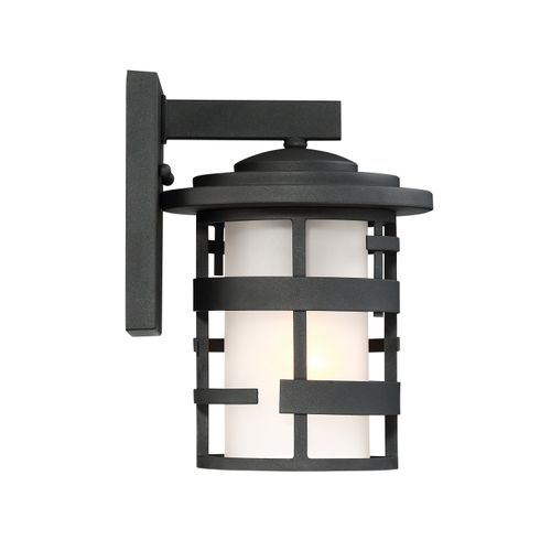 Main product image of Lansing 1 Light 10" Outdoor Wall Lantern w/ Etched Glass