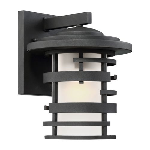 Main product image of Lansing 1 Light 12" Outdoor Wall Lantern w/ Etched Glass