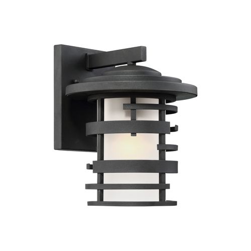 Main product image of Lansing 1 Light 12" Outdoor Wall Lantern w/ Etched Glass