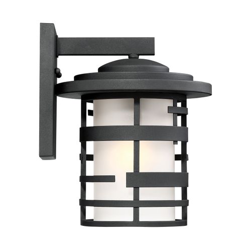 Main product image of Lansing 1 Light 12" Outdoor Wall Lantern w/ Etched Glass