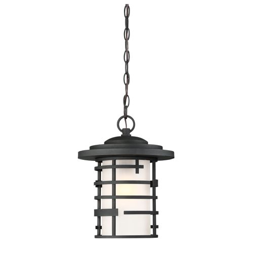 Main product image of Lansing 1 Light Outdoor Hanging Lantern w/ Etched Glass