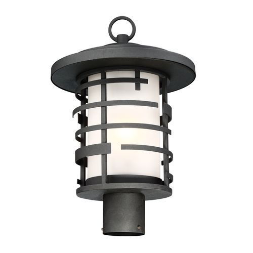 Main product image of Lansing 1 Light Outdoor Post Lantern w/ Etched Glass