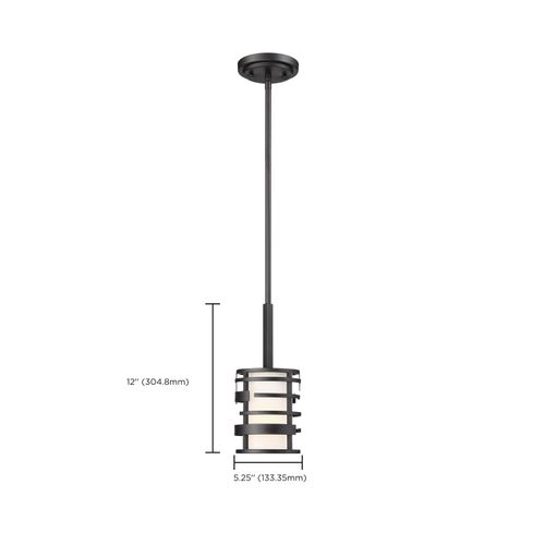 Main product image of Lansing 1 Light Mini Pendant w/ Etched Opal Glass
