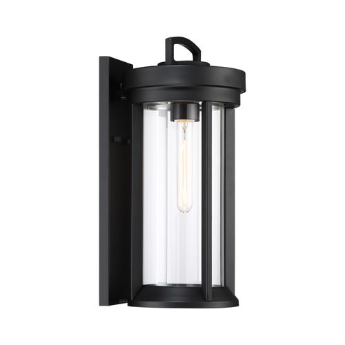 Main product image of Huron 1 Light Medium Lantern Aged Bronze Finish w/ Clear Glass