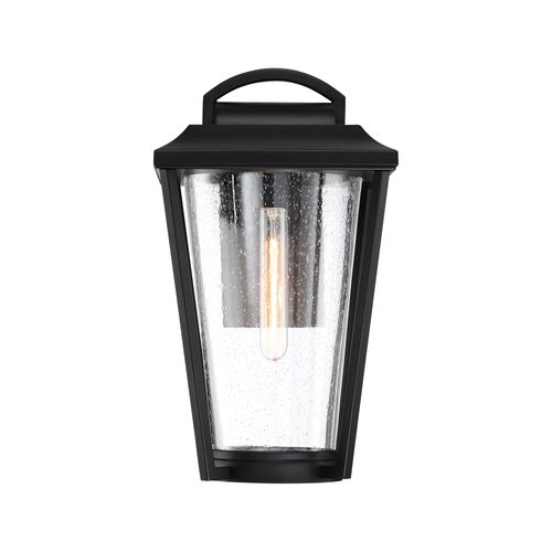 Main product image of Lakeview 1 Light Medium Lantern Aged Bronze Finish w/ Clear Seed Glass
