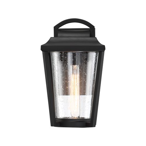 Main product image of Lakeview 1 Light Small Lantern Aged Bronze Finish w/ Clear Seed Glass