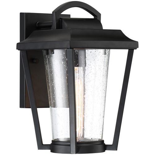 Main product image of Lakeview 1 Light Small Lantern Aged Bronze Finish w/ Clear Seed Glass