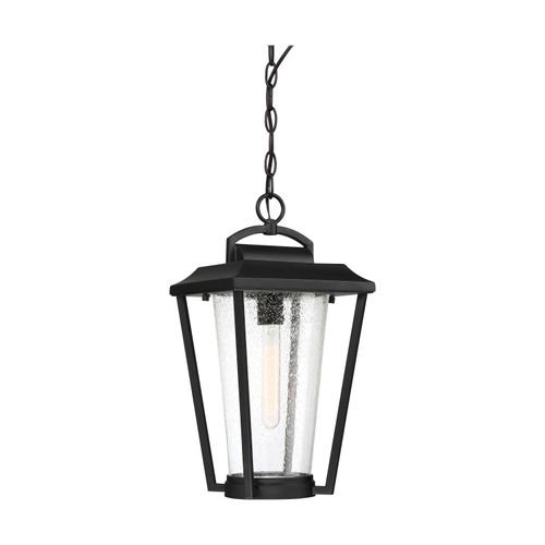 Main product image of Lakeview 1 Light Hanging Lantern Aged Bronze Finish w/ Clear Seed Glass