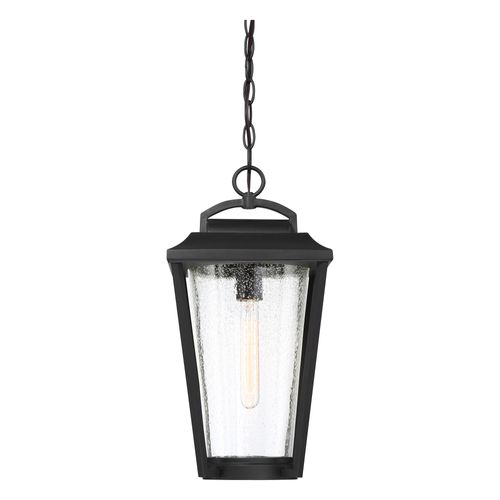 Main product image of Lakeview 1 Light Hanging Lantern Aged Bronze Finish w/ Clear Seed Glass