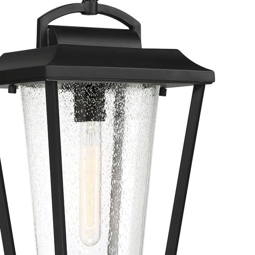 Main product image of Lakeview 1 Light Hanging Lantern Aged Bronze Finish w/ Clear Seed Glass